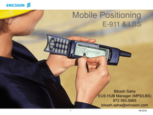 Mobile Positioning