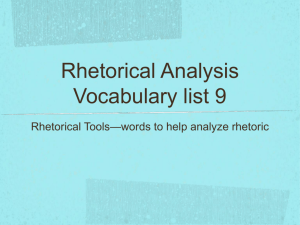 Vocabulary list 6