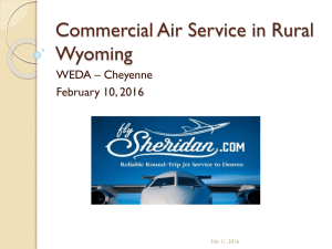 Commercial Air Service