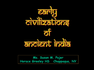 Early Civilizations of India: The Vedic Age