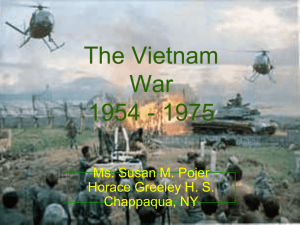 TheVietnamWar power point