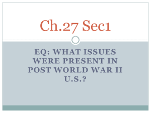 Ch.27 Sec1 & Sec4