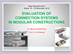 Steel Structure-2015 Dubai, 16 – 18 November 2015