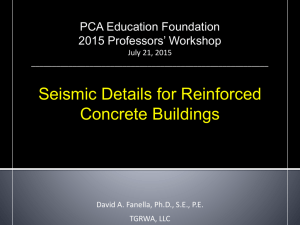 09 Seismic Details for RC Buildings