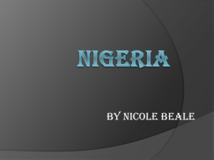 Nigeria - lockergeography
