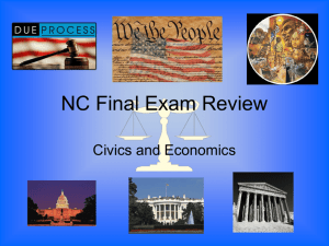 NC Final Exam Review - Winston
