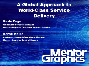 A Global Approach to World-Class Service