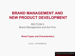 Who is the brand for? - Alan Whitebread's Home Page