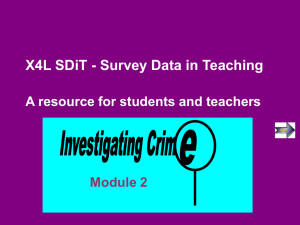 Module 2 : Theories About Crime - X4L