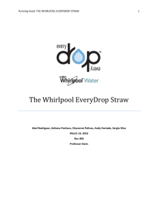 The Whirlpool EveryDrop Straw