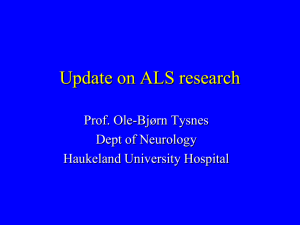 Update on ALS research