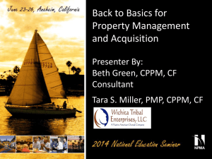 Presentation - National Property Management Association