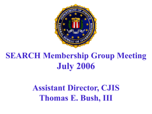 CJIS Division Intelligence Group (CDIG)