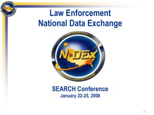 N-DEx - SEARCH | The National Consortium for Justice Information