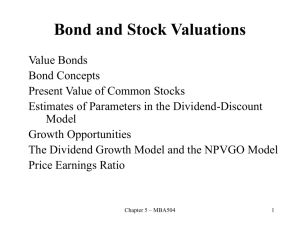 Growth stocks