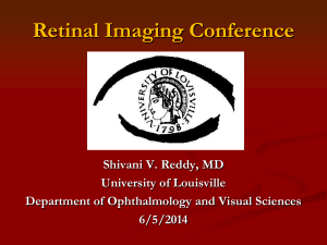 Branch Retinal Vein Occlusion - University of Louisville