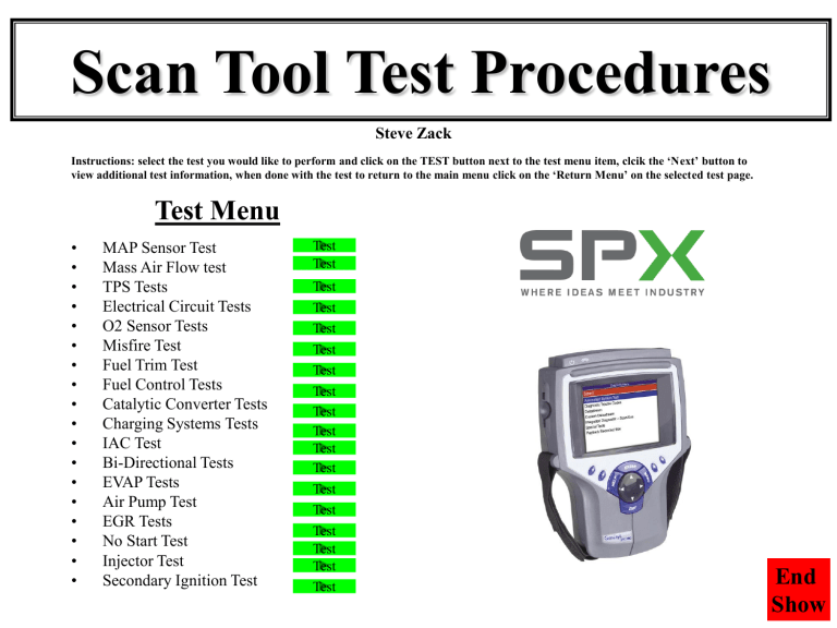 updates for genisys scan tool