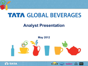 - Tata Global Beverages