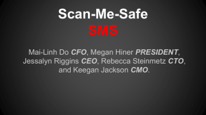 Scan-Me-Safe SMS