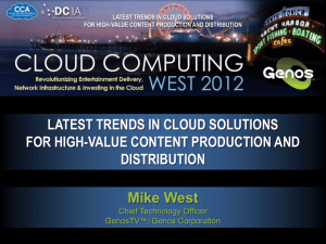 latest trends in cloud solutions for high-value content