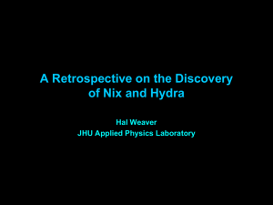 A Retrospective on the Discovery of Nix and Hydra