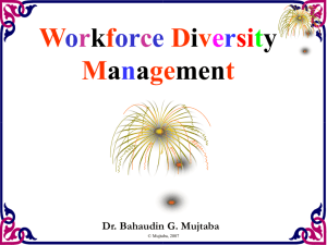 Workforce Diversity Management