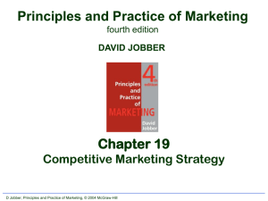Jobber: Principles & Practice of Marketing