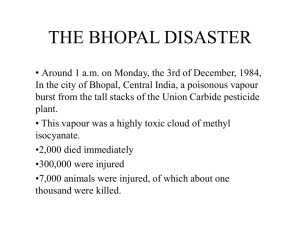 Bhopal_SLIDES - Harvard University Department of Physics