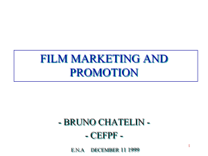 Films marketing
