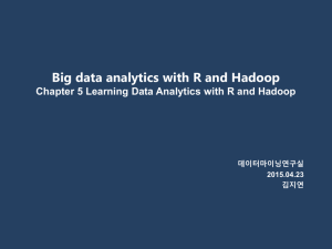 Learning Data Analytics with R and Hadoop