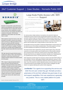 Nomadix Public WiFi