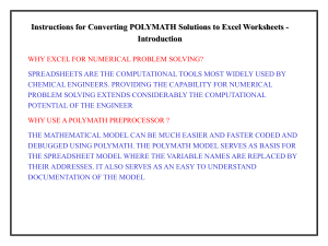 PPT - Polymath Software