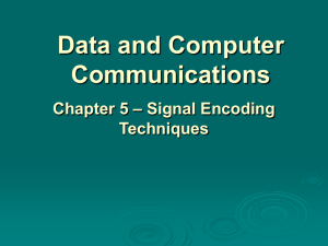 Chapter 5 - William Stallings, Data and Computer Communications