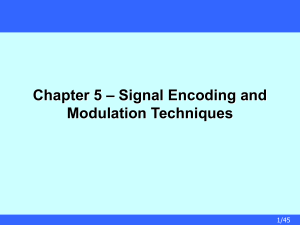 Modulation Techniques