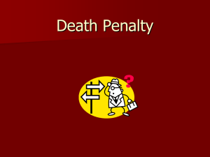 Death Penalty - Issaquah Connect