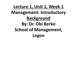 1 introduction to management