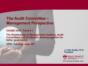 SMU Audit Committee