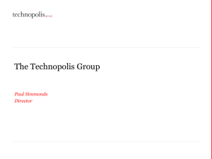 The Technopolis Group [approach