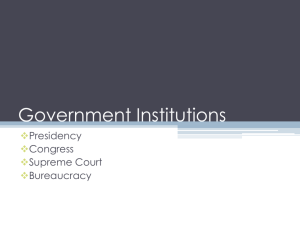 Government Institutions