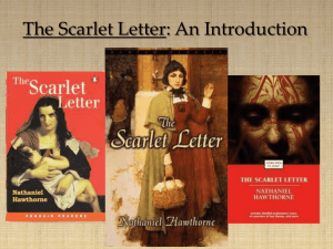 The Scarlet Letter: “A” literary, visual, and audio experience By B