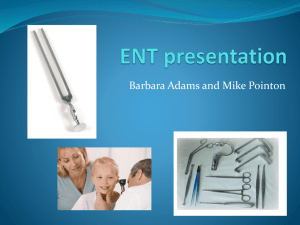 ENT presentation