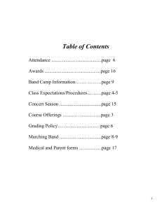 Table of Contents - Strongsville City Schools