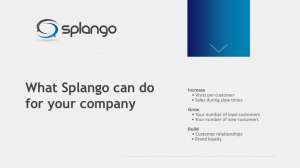 Splango has definitely been the most effective marketing we've done