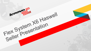 Flex Haswell presentation