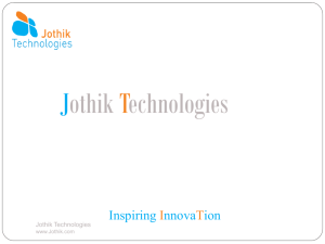 IT Services - Jothik Technologies