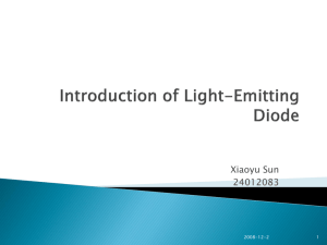 Introduction to LEDs