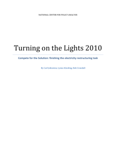 Turning On The Lights 2010