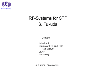 RF Systems