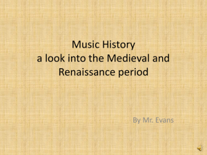 Music History powerpoint