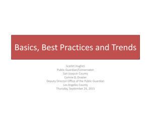 Basics, Best Practices and Trends
